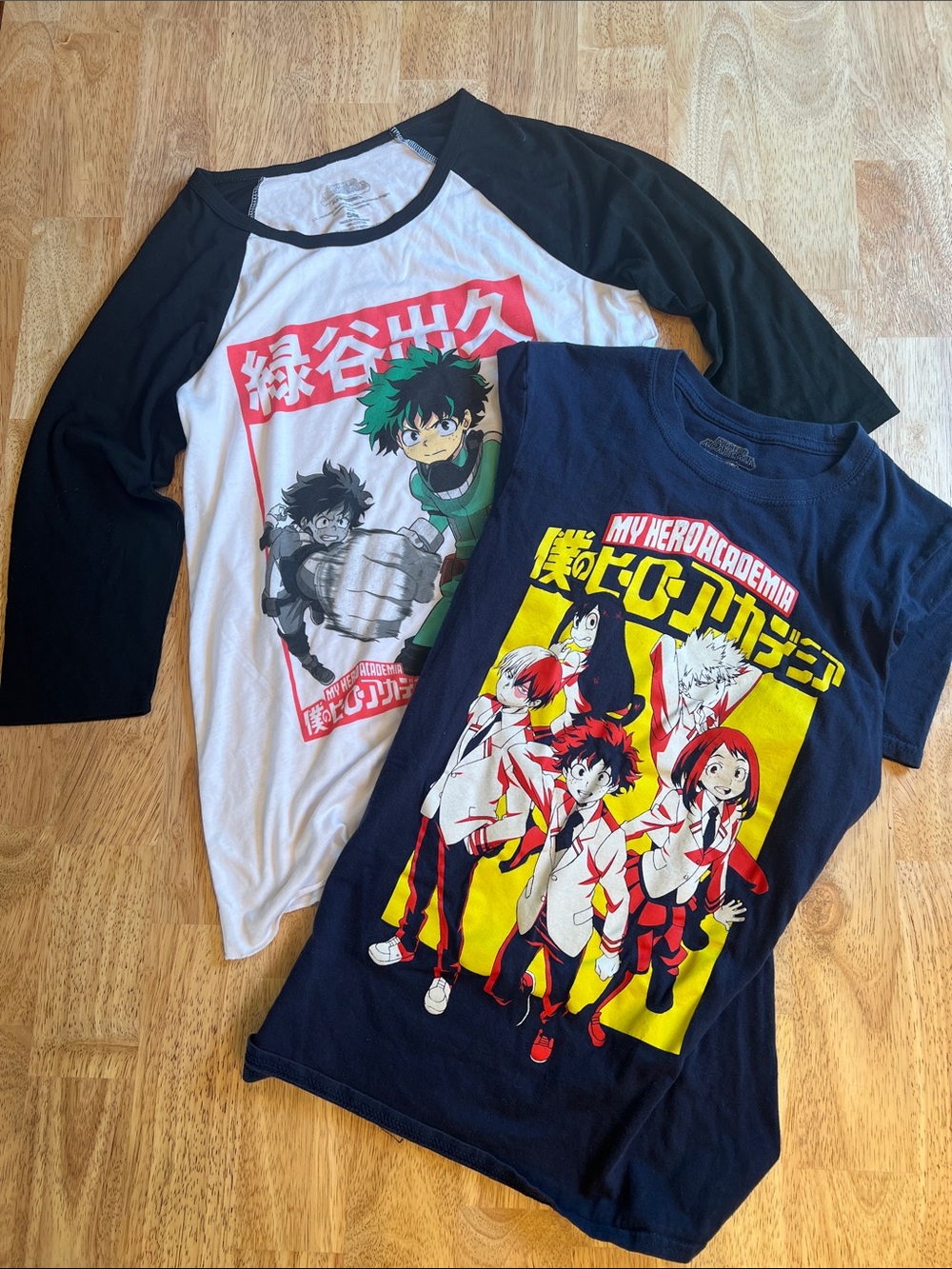 My Hero Academia Cotton Shirt Bundle Size Small